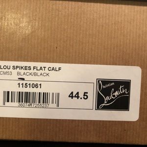 Men’s christian louboutin sneakers.